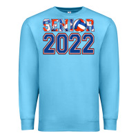 Ocean Blue senior volleyball custom Premium Sweatshirt - Jasminsmagicworld