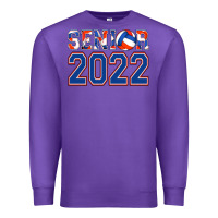 Purple senior volleyball custom Premium Sweatshirt - Jasminsmagicworld