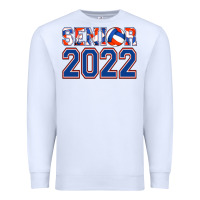 White senior volleyball custom Premium Sweatshirt - Jasminsmagicworld