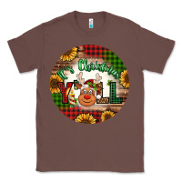 Chestnut it's Christmas y'all reindeer Christmas Classic Tee - Jasminsmagicworld
