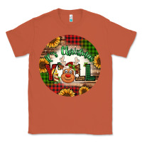 Copper it's Christmas y'all reindeer Christmas Classic Tee - Jasminsmagicworld
