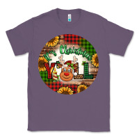 Lavender it's Christmas y'all reindeer Christmas Classic Tee - Jasminsmagicworld