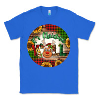 True Royal it's Christmas y'all reindeer Christmas Classic Tee - Jasminsmagicworld