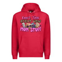 Cardinal can't talk right now doing mom stuff Premium Hoodie - JahusDesignShop