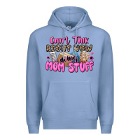Colony Blue can't talk right now doing mom stuff Premium Hoodie - JahusDesignShop