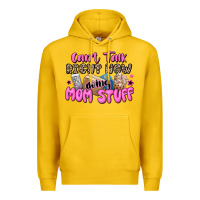 Lemon can't talk right now doing mom stuff Premium Hoodie - JahusDesignShop