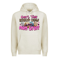 Oatmeal Heather can't talk right now doing mom stuff Premium Hoodie - JahusDesignShop