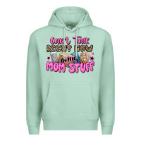 Seafoam can't talk right now doing mom stuff Premium Hoodie - JahusDesignShop