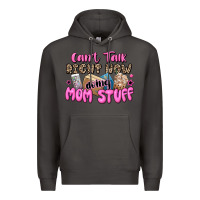 Smoke can't talk right now doing mom stuff Premium Hoodie - JahusDesignShop