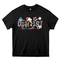 Black dentist Heavy Core Tee - Zillion Design Studio