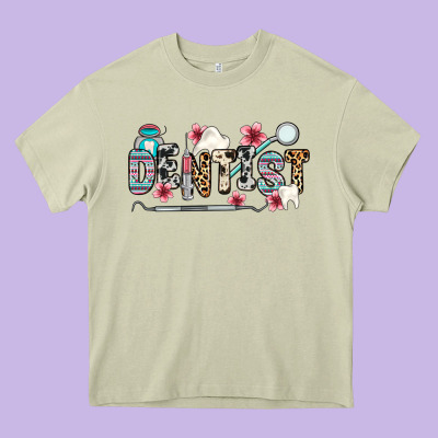 Dentist Heavy Core Tee Designed By Zillion Design Studio