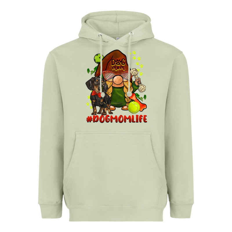 Dog Mom  Life Gnome Heavyweight Hoodie by BarkalooDesign | Teevron