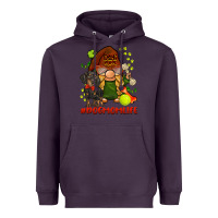 Plum dog mom  life gnome Heavyweight Hoodie - BarkalooDesign