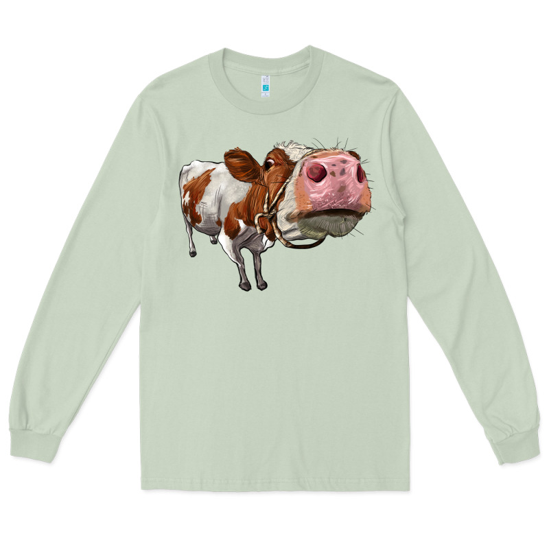 Cute Simmental Cow Long Sleeve Tee by LillyAllenDesigns | Teevron