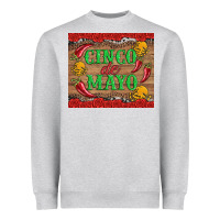 Heather Grey cinco de mayo Heavyweight Sweatshirt - Artiststas