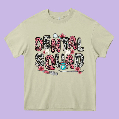 Dental Squad Heavy Core Tee Designed By Zillion Design Studio