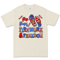 Bone flip flops fireworks and freedom Premium Tee - AdoDesignShop