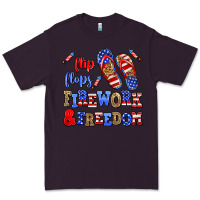 Plum flip flops fireworks and freedom Premium Tee - AdoDesignShop