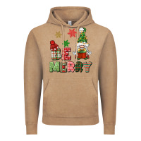 Vintage Coffee be merry Vintage Hoodie - BundleAndBundleShop