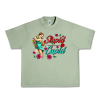 Oil Green stupid cupid Urban Heavy Tee - AdoDesignShop
