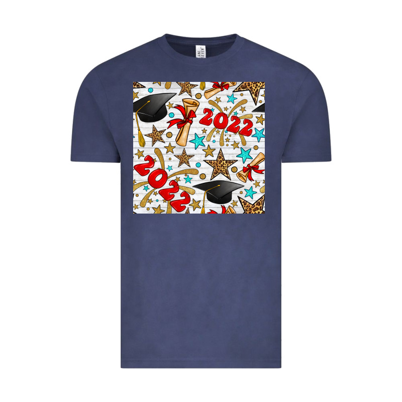 Graduation 2022 Seamless Pattern Vintage Tee by BundleAndBundleShop | Teevron