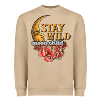 Mushroom stay wild moon child Heavyweight Sweatshirt - JahusDesignShop