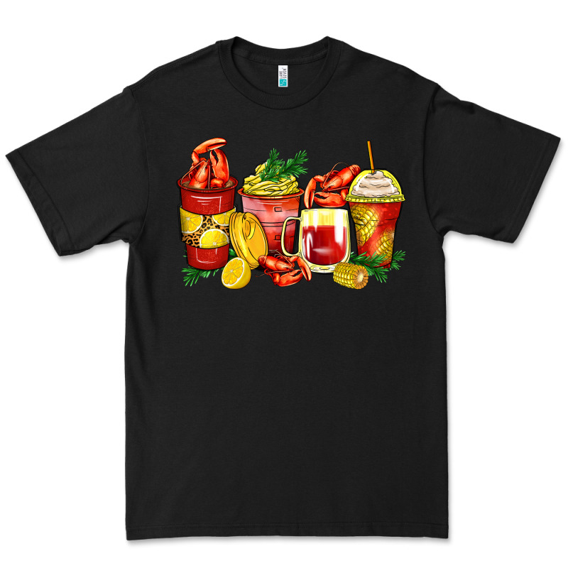 Crawfish Coffee Cups Premium Tee by Zillion Design Studio | Teevron