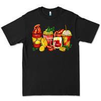 Black crawfish coffee cups Premium Tee - Zillion Design Studio