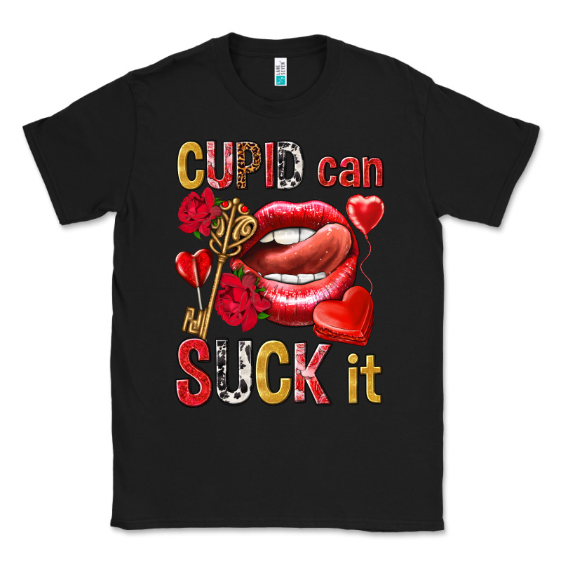 Cupid Can Suck It Classic Tee by NancyCooperArtShop | Teevron