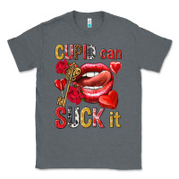 Charcoal Heather cupid can suck it Classic Tee - NancyCooperArtShop