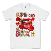White cupid can suck it Classic Tee - NancyCooperArtShop