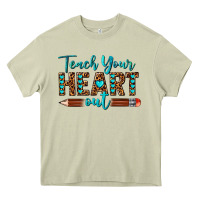 Mossy teach your heart out Heavy Core Tee - texasbilliewilder