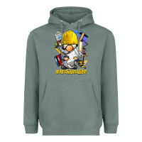 Sage Architect life gnome Heavyweight Hoodie - BarkalooDesign
