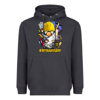 Smoke Architect life gnome Heavyweight Hoodie - BarkalooDesign