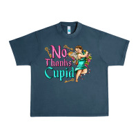 Midnight Navy no thanks cupid Urban Heavy Tee - AdoDesignShop