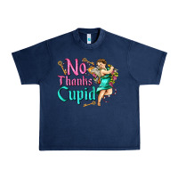 Navy no thanks cupid Urban Heavy Tee - AdoDesignShop
