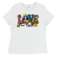 White love came down luke 2 11 Ladies Tee - Zillion Design Studio