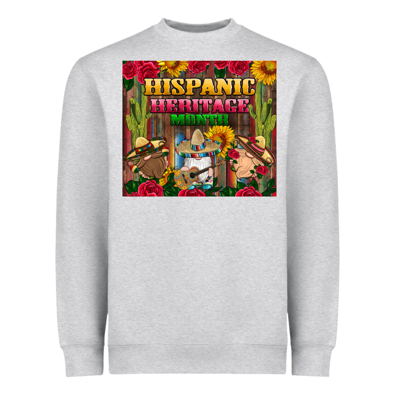 Hispanic Heritage Month Gnomes Tumbler Heavyweight Sweatshirt by BundleAndBundleShop | Teevron
