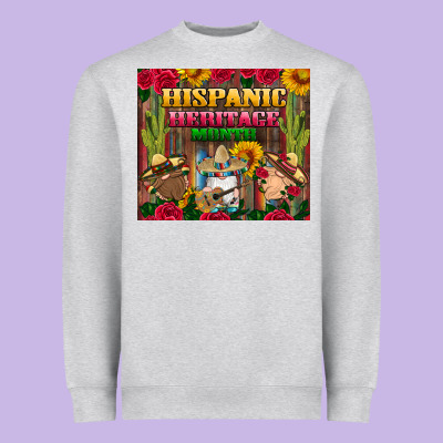 Hispanic Heritage Month Gnomes Tumbler Heavyweight Sweatshirt Designed By Bundleandbundleshop