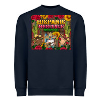 Navy hispanic heritage month gnomes tumbler Heavyweight Sweatshirt - BundleAndBundleShop