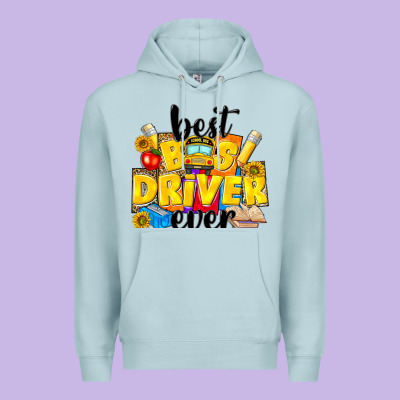 Best Bus Driver Ever Premium Hoodie Designed By Nancycooperartshop