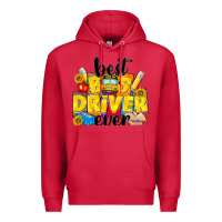 Cardinal best bus driver ever Premium Hoodie - NancyCooperArtShop