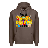 Coffee best bus driver ever Premium Hoodie - NancyCooperArtShop