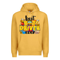 Mustard best bus driver ever Premium Hoodie - NancyCooperArtShop