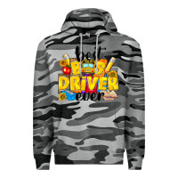 Slate Camo best bus driver ever Premium Hoodie - NancyCooperArtShop
