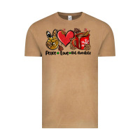 Vintage Camel peace love  hot chocolate Vintage Tee - AdoDesignShop