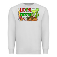 Dove Grey let's fiesta taco and beer Premium Sweatshirt - BarkalooDesign