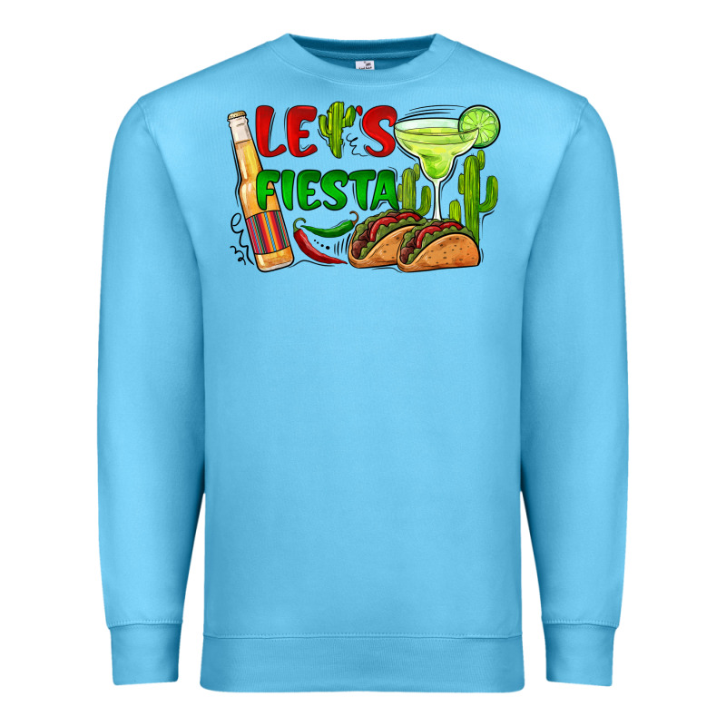 Let's Fiesta Taco And Beer Premium Sweatshirt by BarkalooDesign | Teevron