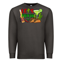 Smoke let's fiesta taco and beer Premium Sweatshirt - BarkalooDesign