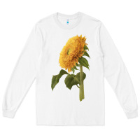 White teddy bear sunflower Long Sleeve Tee - LillyAllenDesigns